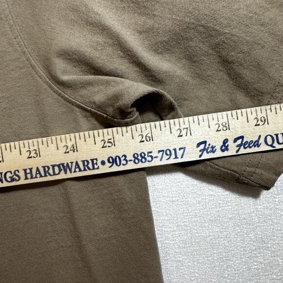 Carhartt Pocket T-Shirt Texas Logo Relaxed Fit Men's Size XXL-brown Color - Picture 6 of 8